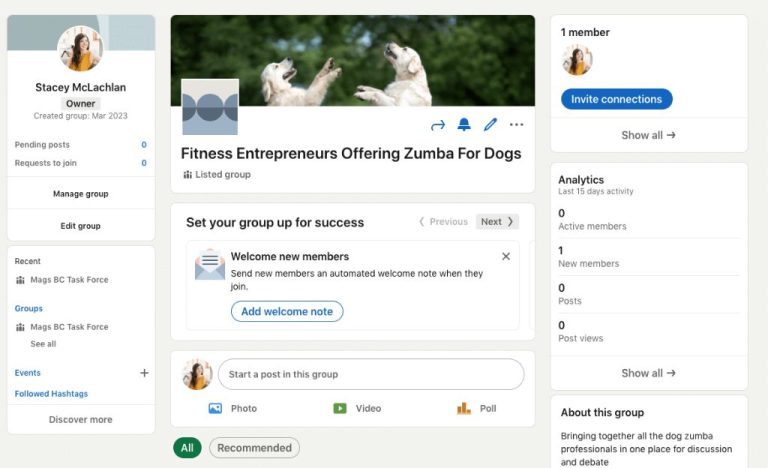 Can you make a LinkedIn group public